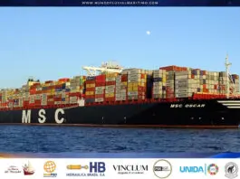 SC potencia su flota sostenible: Recibe megabuque de 16.196 TEUs propulsado por GNL para la ruta Asia-Europa-USEC