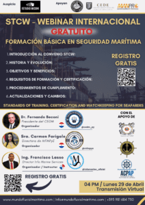 El Primer Webinar Internacional sobre STCW: Avances y Desafíos para Paraguay