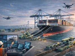 La era de los "Puertos 4.0" es una realidad: Qingdao logra amarrar un megabuque en 30 segundos gracias a la automatización total