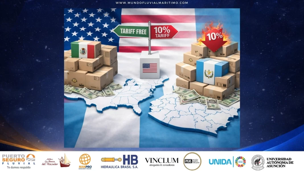 Desventaja competitiva en el mercado de EE. UU.: Guatemala enfrenta aranceles del 10% en productos clave donde México goza de arancel cero