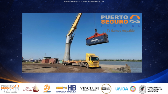 Impulso en la Cuenca Puerto Seguro Fluvial expande su terminal en Paraguay con una nueva grúa eléctrica fija Liebherr FCC 280