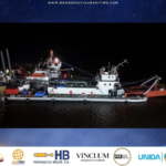Inspección en muelle: La ANNP evalúa las capacidades de la nueva draga DRM-5 “Paraguay” en Pilar para activar el blindaje de la Hidrovía