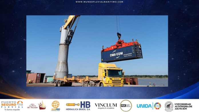 Modernización Sostenible Liebherr entregará una nueva grúa portuaria eléctrica FCC 280 para expandir la capacidad operativa de Puerto Seguro Fluvial