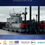 Potencia Hidroviaria: La draga DRM-5 ya navega desde Uruguay hacia Paraguay para transformar el mantenimiento de los canales navegables