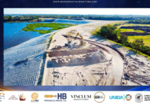 La obra de la Defensa Costera de Pilar toma mayor impulso: avanza la construcción del muro de hormigón y se proyecta un nuevo perfil urbano para la capital del Ñeembucú