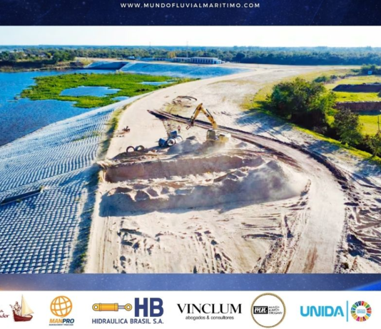 La obra de la Defensa Costera de Pilar toma mayor impulso: avanza la construcción del muro de hormigón y se proyecta un nuevo perfil urbano para la capital del Ñeembucú