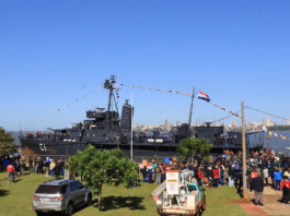 Patrimonio naval llega a Encarnación Patrimonio naval llega a Encarnación