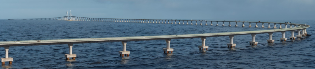 Brasil avanza con megapuente sobre el mar