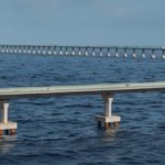 Brasil avanza con megapuente sobre el mar