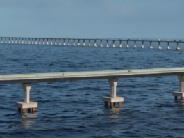 Brasil avanza con megapuente sobre el mar