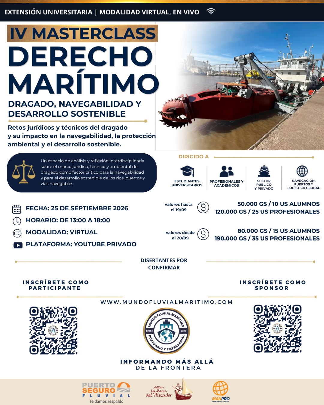 IV Masterclass Derecho Marítimo